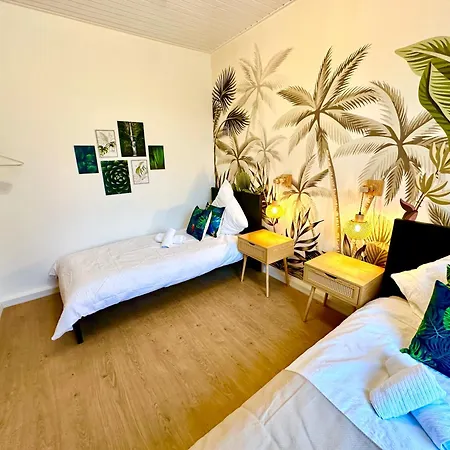 Appartement Dschungel Apartment, Netflix, Sonos, Nahe Messe Duesseldorf, Helios Klinik, Innenstadt Krefeld