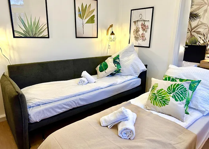 Dschungel Apartment, Netflix, Sonos, Nahe Messe Duesseldorf, Helios Klinik, Innenstadt