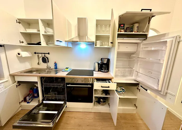 Apartmán Dschungel Apartment, Netflix, Sonos, Nahe Messe Duesseldorf, Helios Klinik, Innenstadt