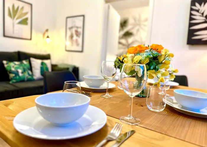 Dschungel Apartment, Netflix, Sonos, Nahe Messe Düsseldorf, Helios Klinik, Innenstadt Apartamento *